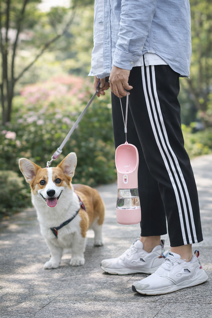 Portable Pet Water Bottle 🐾 | Leakproof Travel Dispenser for Dogs & Cats